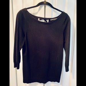 White House Black market black sweater size M